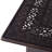 Emmylou Square Aluminum Propane Smokeless Fire Pit Table with Hidden Fuel Tank-132192361
