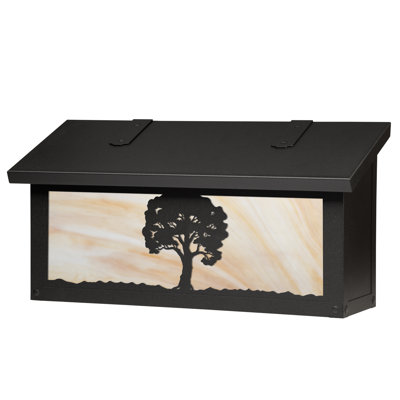 Brass Wall Mounted Mailbox