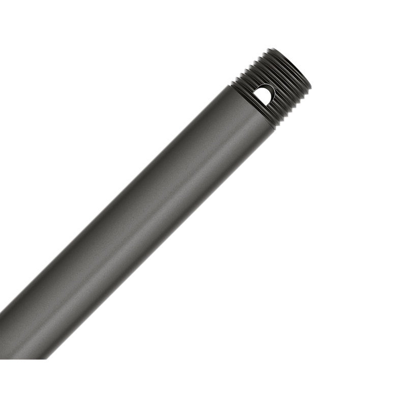 Ceiling Fan Downrod, Black, 18" H x 0.75" W x 0.75" D