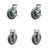4 Piece Thermoplastic Rubber Caster Set