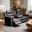 Fauteuil inclinable peu encombrant au design moderne pour la maison