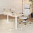 Marincho Adjustable Height Steel Executive Desk-90937506