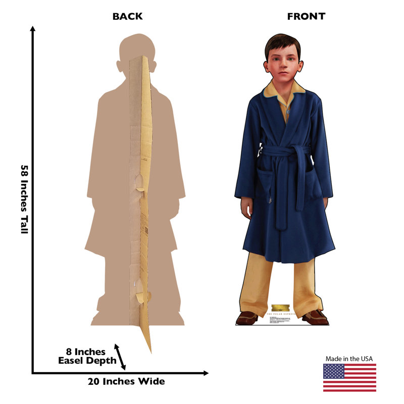 Hero Boy The Polar Express Life-Size Cardboard Standup
