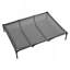 Lit pour chien surélevé portatif pour grand chien avec structure en métal XL