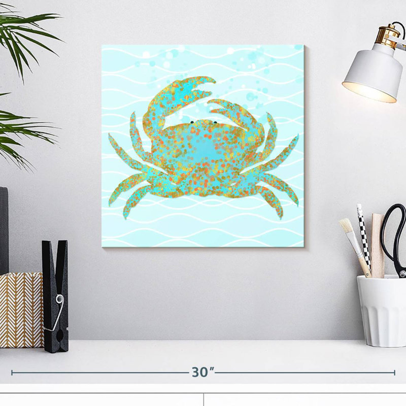 Brampt Kramer Crab, 16" H x 16" W