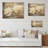 Lotus Exquiste Country Charm - Lotus Wood Wall Art On Natural Pine Wood-1801741424