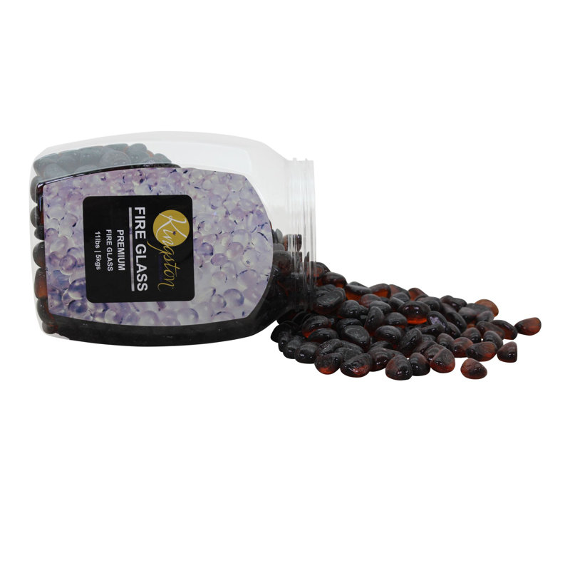 33 Lb. Chocolate Fire Glass