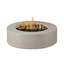 La Valle Concrete Propane Fire pit Table-1074353237