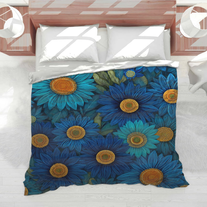 Édredon à motif floral Boho Boho, Très grand lit
