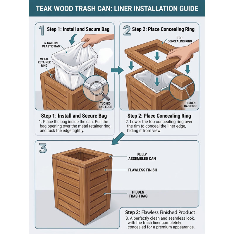 Spa Waste Bin