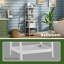 127cm H x 43.2cm W Bamboo / Rattan Ladder Bookcase-118193959