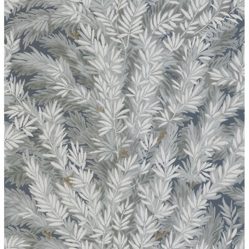 Anthology Floral Wallpaper Roll, Charcoal