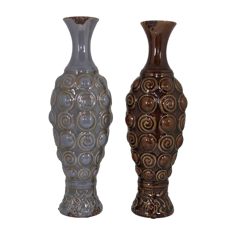 Ensemble de vases de table en céramique