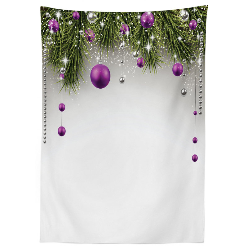 Christmas Tablecloth, 70" L x 52" W
