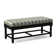 Banc en bois massif Louisa