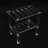 Acrylic Shower Bench With Storage Shelf
