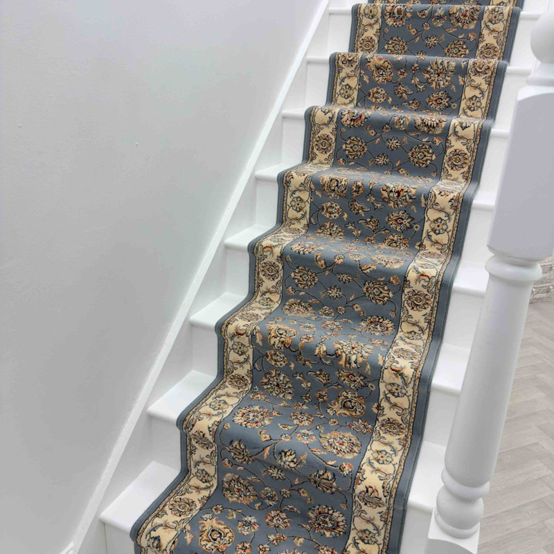 Stair Runner Floral Area Rug, Stair Runner 66 x 450 cm