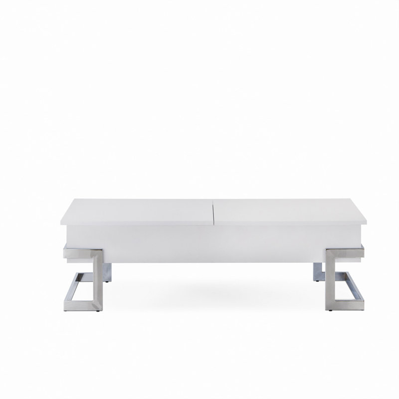 Calnan Coffee Table for Living Room, White