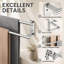 Double barre à serviettes 28 po pour salle de bain murale, chrome poli-135142025
