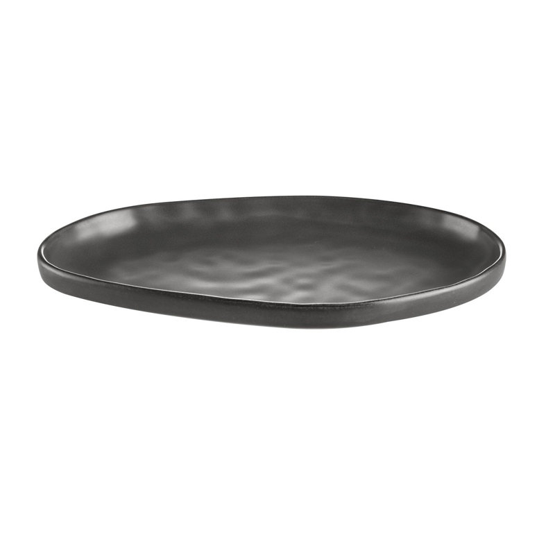 CAC China Platter Dark Green 14"