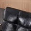 Chaise avec accoudoirs et dossier haut