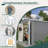 10 X 10 FT Outdoor Storage Shed, Large Metal Tool Sheds With Updated Frame Structure And Lockable Doors, Garden Shed For Backyard Garden Patio Lawn, Grey-123950936-123950940