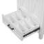 Meuble-lavabo de 24 pouces avec lavabo simple, 2 portes à fermeture douce, 1 tiroir divisé, 2 tablettes de rangement, amplement d'espace de rangement