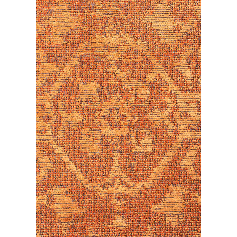 Sarang Floral Hand Loom Indoor / Outdoor Area Rug, Rectangle 5'3" x 7'7"