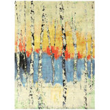Wool And Silk Nepal One-of-a-Kind Rectangle 9' X 12' Area Rug