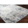 Tapis ivoire / bleu sarcelle Adelene