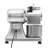 Commercial Electric Cheese Grinder, 0.75HP 550W Stainless Steel Food Mill with Catch Bucket, 15.94" W x 9.45" D x 16.93" H