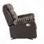 Fauteuil inclinable souple, fauteuil inclinable Bruni Brown