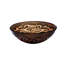 Novatto 16.5'' Bronze Glass Circular Bathroom Sink