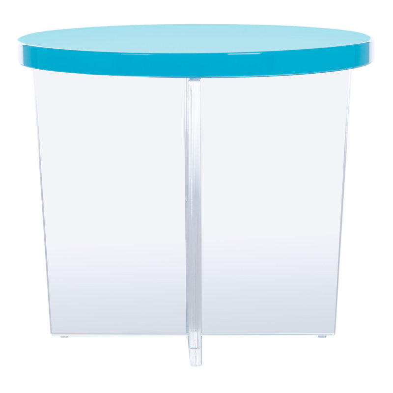 Edwards End Table, Blue