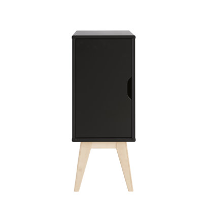 Saffron 30cm W Solid Wood Bedside Table