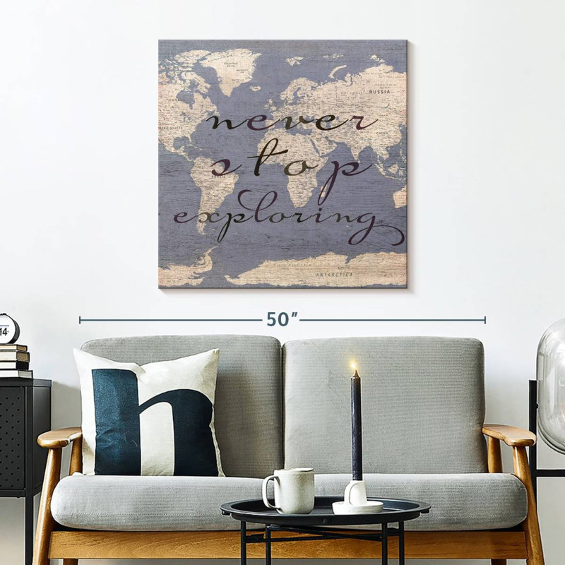 Tergel Never Stop Explore World Map