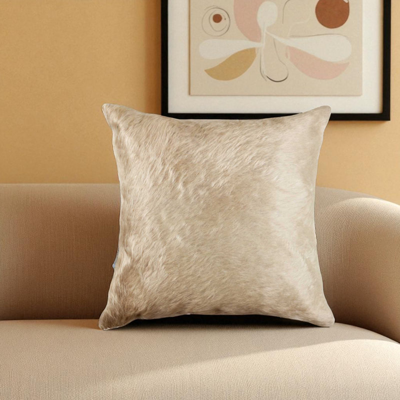 Coussin Trio, Imprimé animal brun