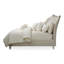 Villa Cherie Velvet Channel Tufted Bed-502733462