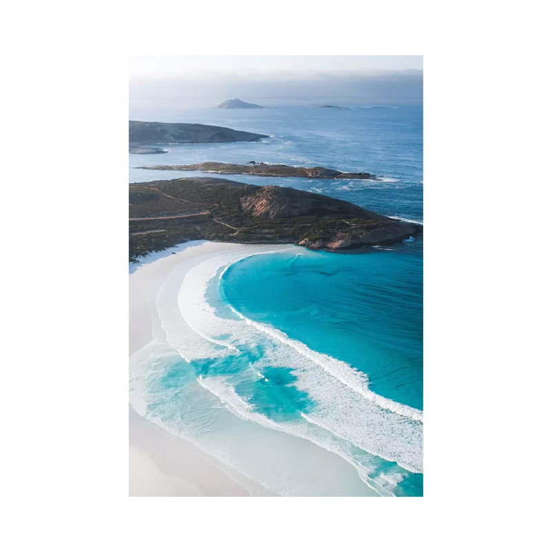 The Perfect Beach II by Jaxon Roberts - Wrapped Canvas Gallery-Wrapped Canvas Giclée, 66.04 cm H x 45.72 cm W