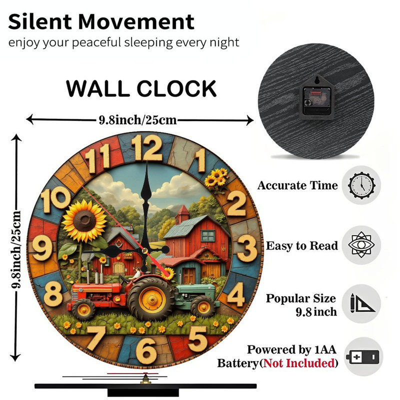 horloge de tracteur