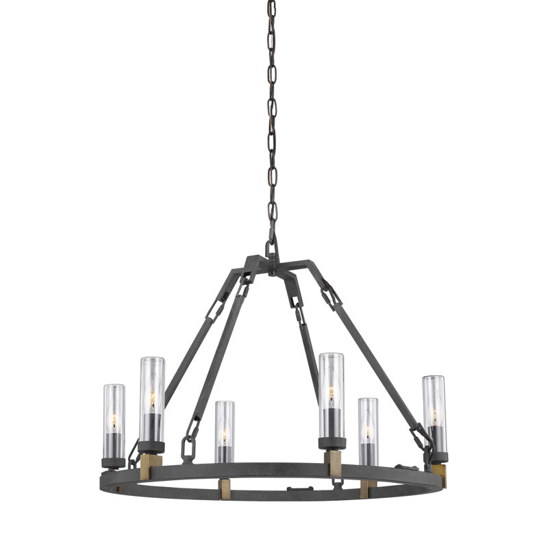 Magana 6 - Light Outdoor Chandelier