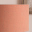 Edward 30cm H Linen Drum Lamp Shade ( Slip-On )-162317825