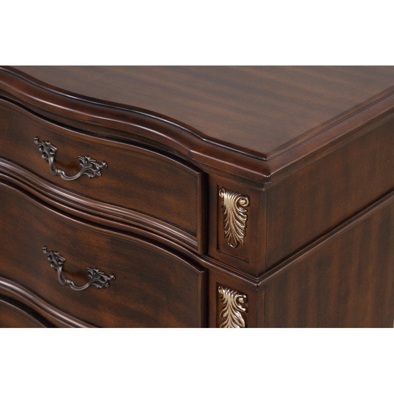 Commode 6 tiroirs, Cerisier