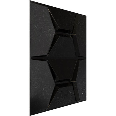 Panneau mural décoratif 3D l 19 5/8 po x H 19 5/8 po Colony EnduraWall, métallique (couvre 2,67 pieds carrés)