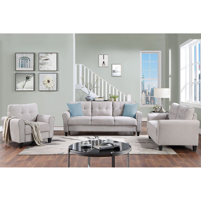 Modern Canapé Modern Living, Gris clair