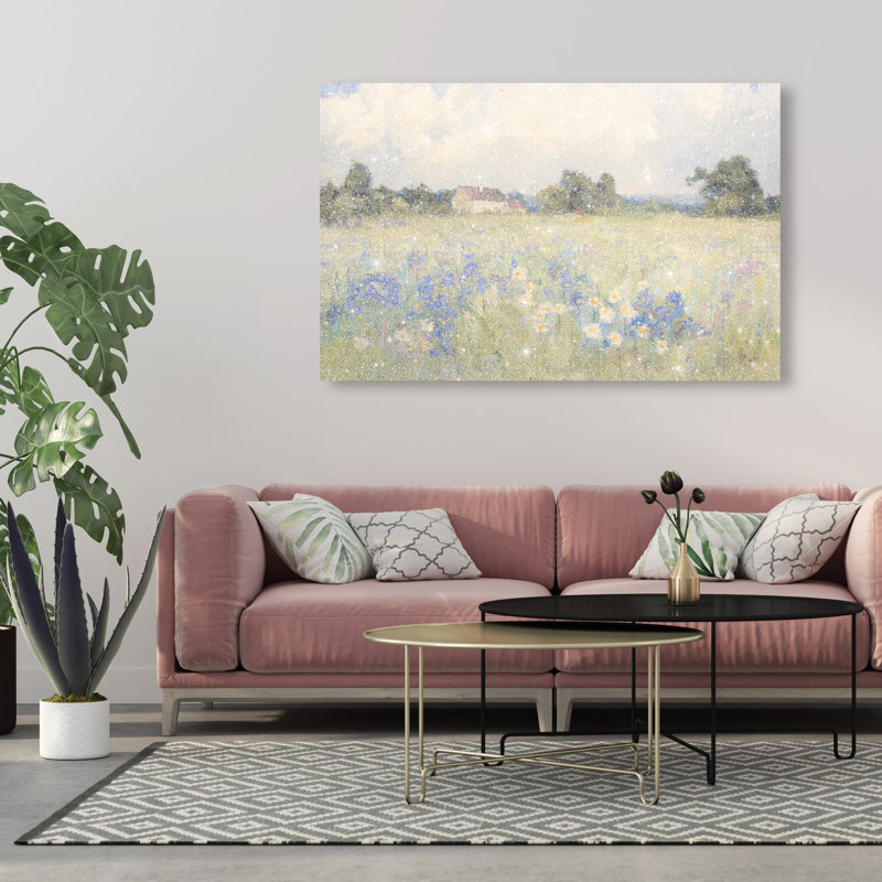 Enchanting Vista Canvas Landscape & Nature Print by Oliver Gal, Black Frame, 15 x 10, 36"H x 54"W, Canvas Unframed
