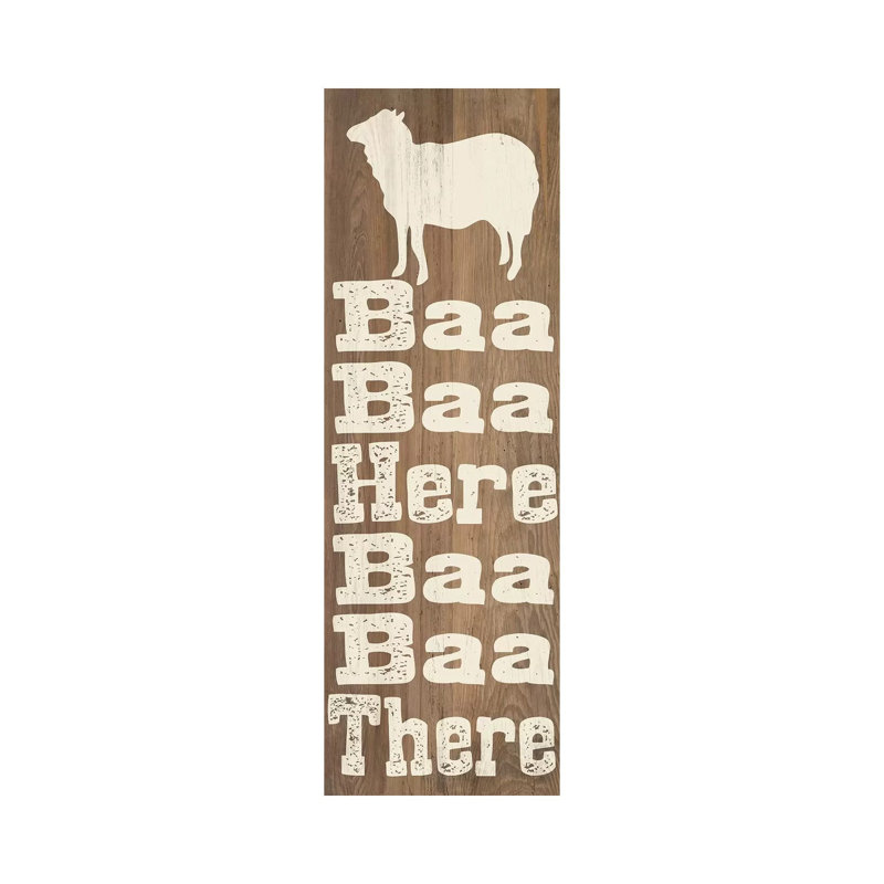 Animal Farm II by Alonzo Saunders - Wrapped Canvas Panoramic Print, 121.92 cm H x 40.64 cm W x 3.175 cm D