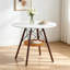 with Solid Wood Base Dining Table