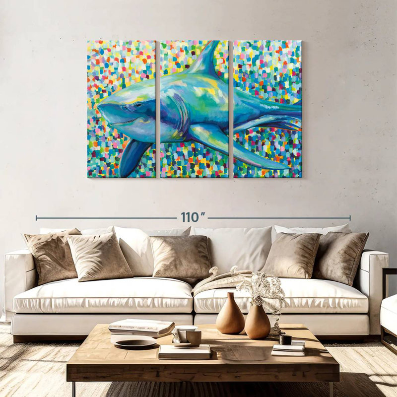 Brampt Chatham Shark, 48" H x 74" W