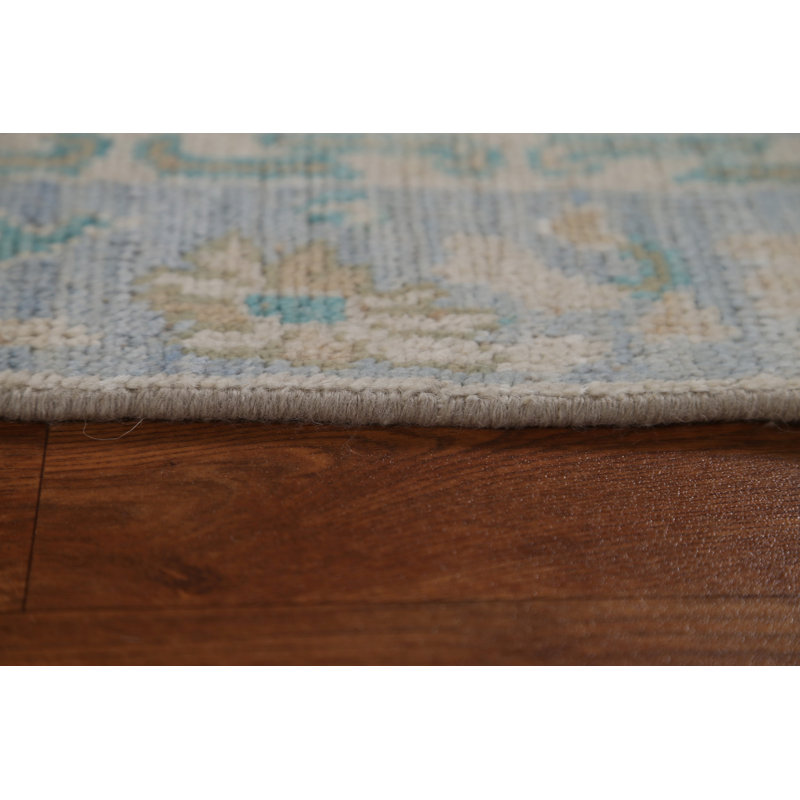 Tapis turc Oushak Mute noué à la main 2 x 4